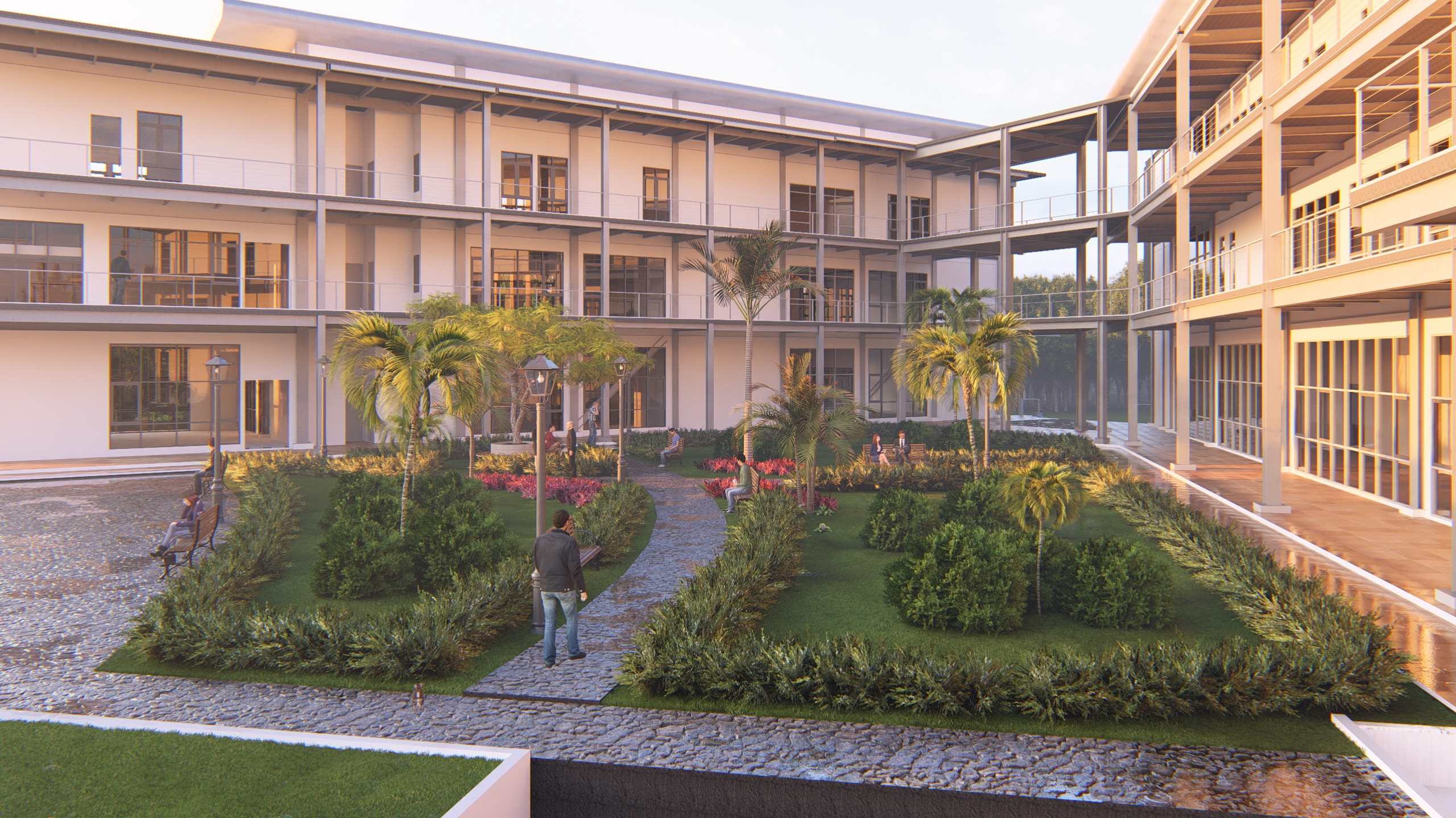 Zen Garden Estate Render 4
